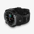 ACS06488 - Galaxy Watch 6 Classic (47mm) Case Rugged Armor Pro in black showing the front
